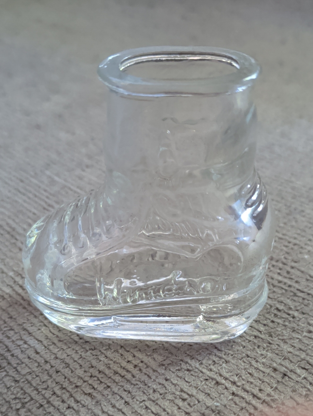 WINDSOR Glass Ice Skate Shot Glass